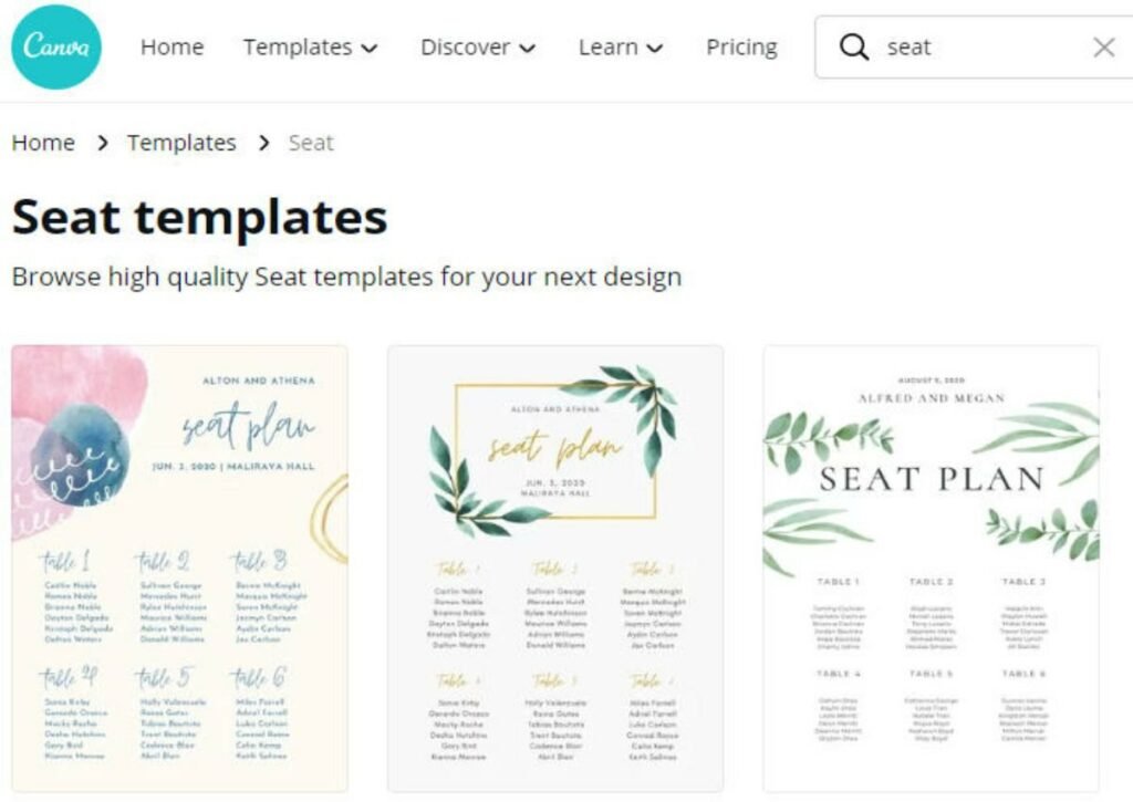 Tips for Choosing the Best Seating Plan Generator