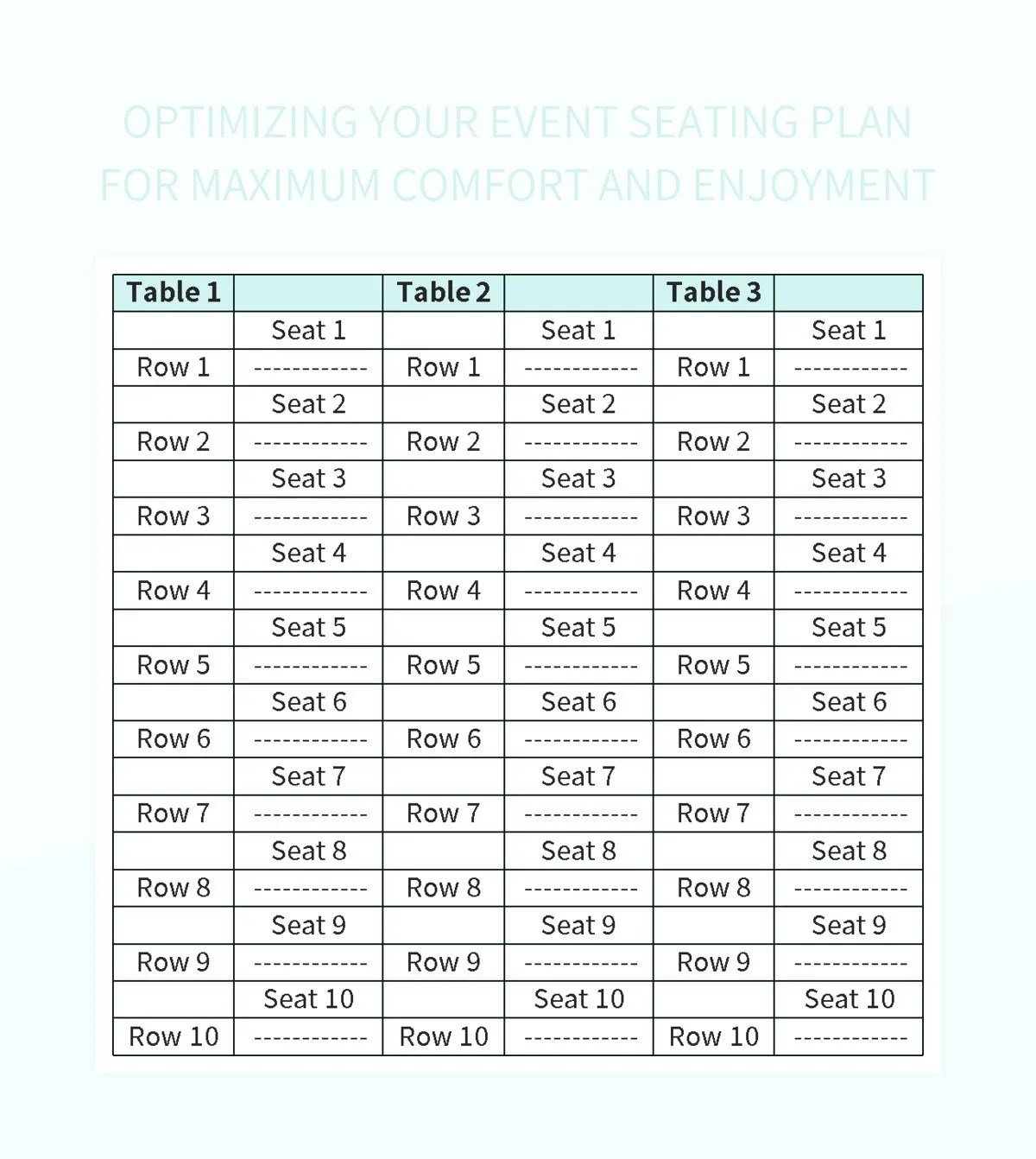 Optimizing Guest Flow and Experience with Seating Plans Boosts Business
